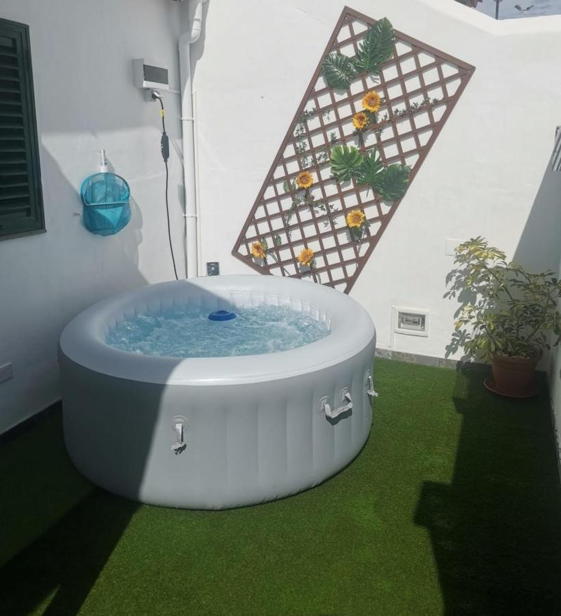 Chalet Con Jacuzzi Climatizado, Barbacoa Y Cerca De La Playa Abades  Bagian luar foto